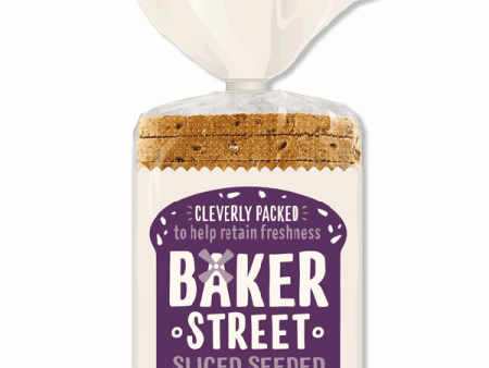 Baker Street Sliced Seeded Bread 550gr Fashion