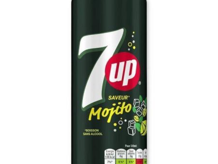 7UP Mojito Flavour Drink - Can 330ml For Discount