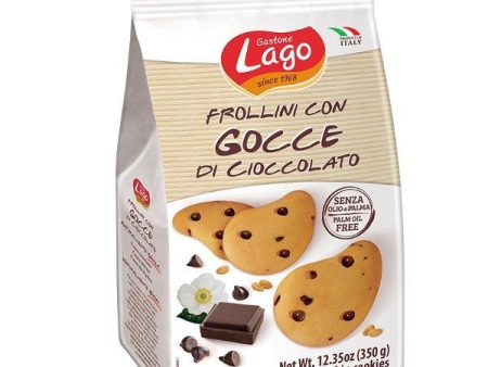 Gastone Lago Chocolate Chips Cookies 350gr For Discount