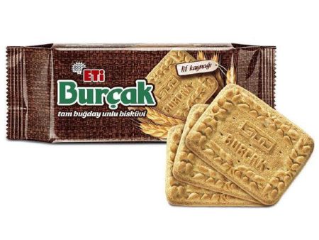 Eti Burçak Whole Wheat Biscuits 131 gr Online Sale