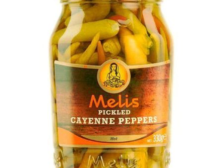 Melis Pickled Cayenne Peppers - 330gr Online Hot Sale