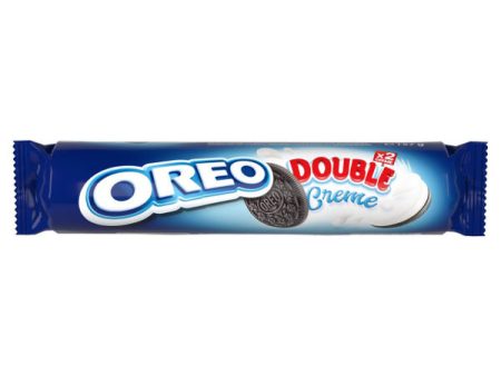 Oreo Vanilla Flavour Double Cream Biscuits 157gr For Cheap