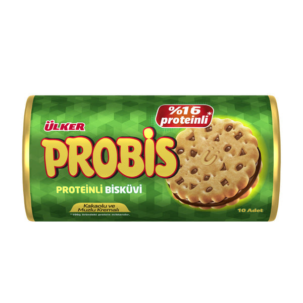 Ülker Probis Biscuits with Cocoa & Banana Cream x 10 - 280gr Online Sale