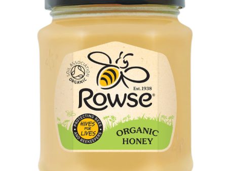 Rowse Organic Set Honey - Jar- 340gr Fashion