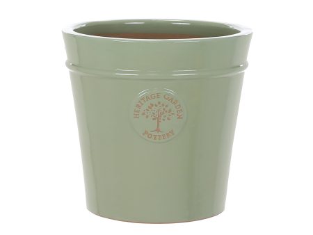 Woodlodge Mint Green Heritage Pot 26cm Online Hot Sale