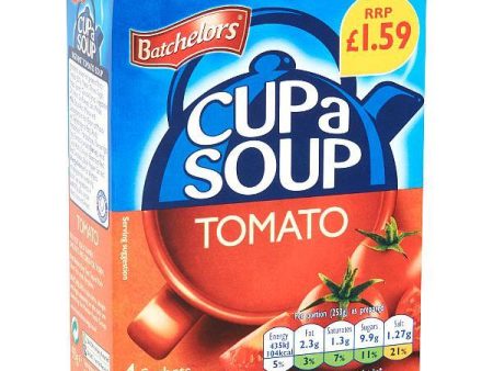 Batchelors Cup a Soup Tomato 4 Sachets 93gr on Sale