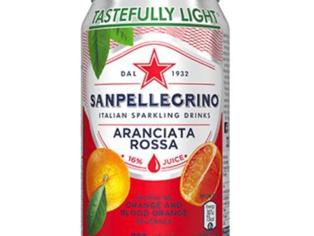 Sanpellegrino Aranciata Rossa Drink - Can 330ml Fashion