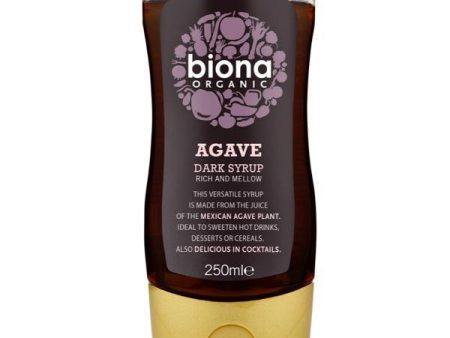 Biona Organic Agave Dark Syrup 250ml Hot on Sale