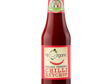 Mr Organic Italian Organic Chilli Ketchup - 480gr Online now