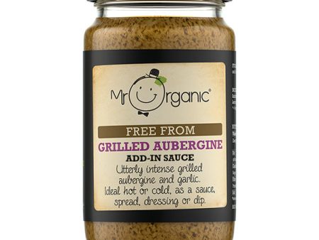 Mr Organic - Free From - Grilled Aubergine Add-In Sauce - 190gr Online now