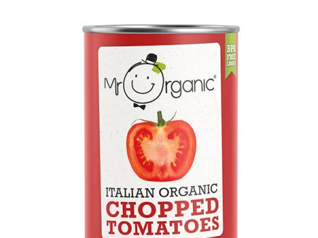 Mr Organic Italian Organic Chopped Tomatoes - 400gr Hot on Sale