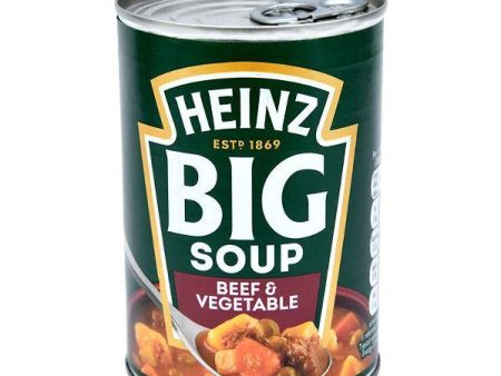 Heinz Big Soup with Beef & Vegetables - 400gr on Sale