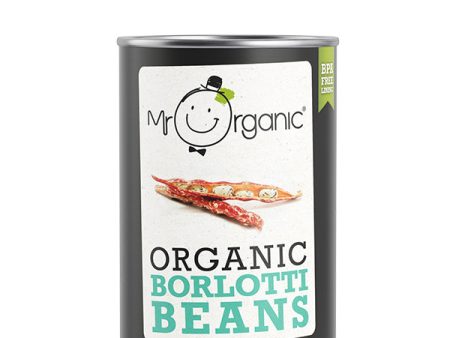 Mr Organic - Organic Borlotti Beans - 400gr For Cheap