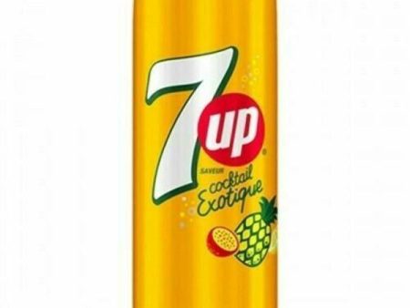 7UP Coctail Exotique Flavour Drink Can 330ml Sale