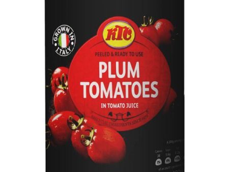 KTC Plum Tomatoes in Tomato Juice - 400gr Online now