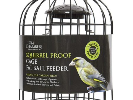 Tom Chambers Squirrel Proof Cage Fat Ball Feeder For Cheap