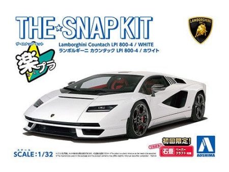 1 32 SNAP Lamborghini Countach LPI 800-4 (White) Cheap