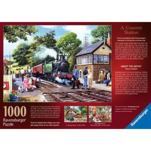 1000pc A Country Station Puzzle Supply