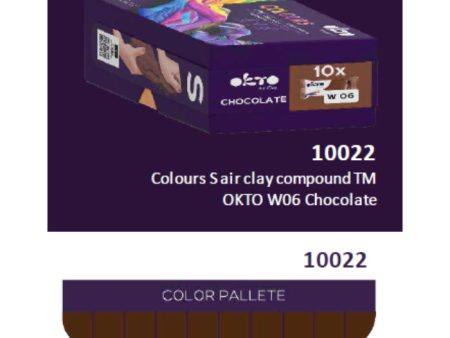 10pcs Sensory Art Air Clay Colours S - W06 Chocolate Online Hot Sale