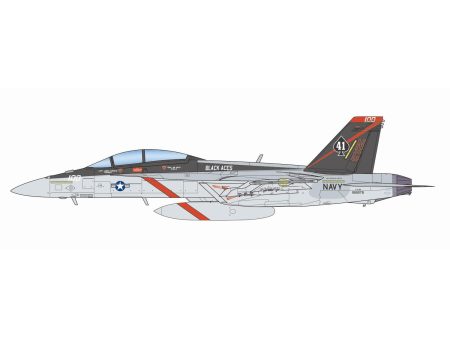 1 144 U.S. Navy Carrier-Based Fighter F A-18F Super Hornet VFA-41  Black Aces  Cheap