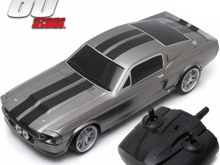 1 18 1967 Ford Mustang  Eleanor  with 2.4 GHz Remote Controller - Gone in Sixty Seconds Fashion