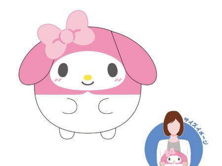 Sanrio Characters Fuwa Kororin M Size - My Melody Online Sale