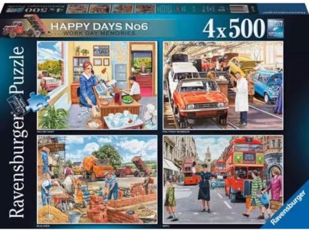 4x500pc Trevor Mitchell Puzzle Online Sale