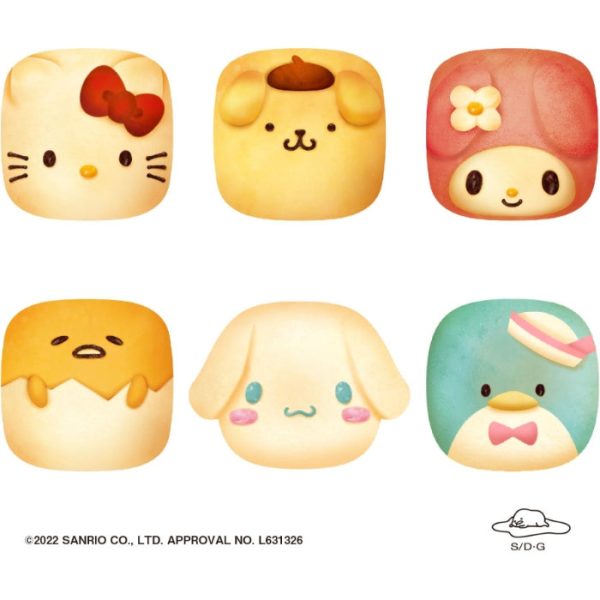 Sanrio Characters Chigiri Bread Squeeze Mascot Sale