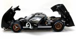 1 18 #2 1966 GT40 Mk II Black LeMans Winner Fashion