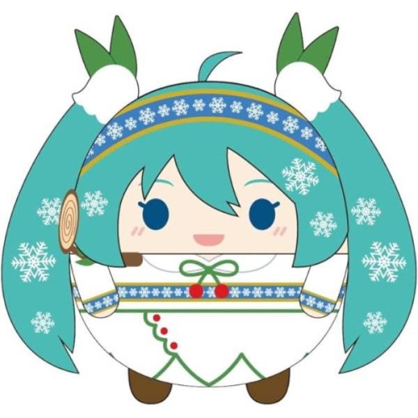 Yuki Miku 2015 Fuwa Kororin M Size F Snow Miku Online