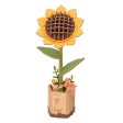 Wood Bloom Sunflower Supply