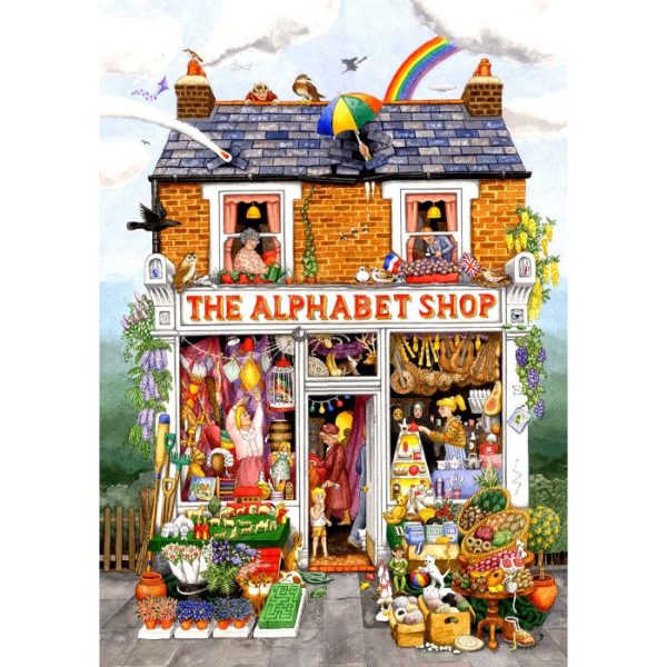 500pc The Alphabet Shop Puzzle Cheap