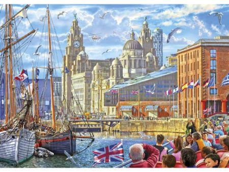 1000pc Albert Dock Liverpool Puzzle Fashion