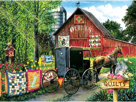 1000pc Amish Quilt Sale Puzzle Online Hot Sale