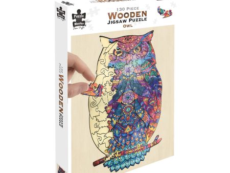 129pc Wooden Jigsaw Puzzle - Owl Online