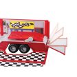 1 43 Ferrari Racing Hauler with One Car and Accessories on Sale