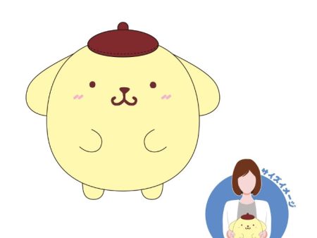 Sanrio Characters Fuwa Kororin M Size - Pompompurin Sale