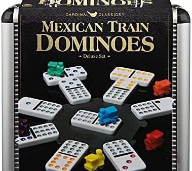 Classic Games Mexican Train Dominoes in Carry Case Online Sale