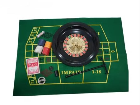 5-in-1 Game Set Including Roulette Wheel Sale