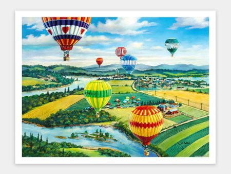 366pc Ballooners Rally Canvas Puzzle Hot on Sale