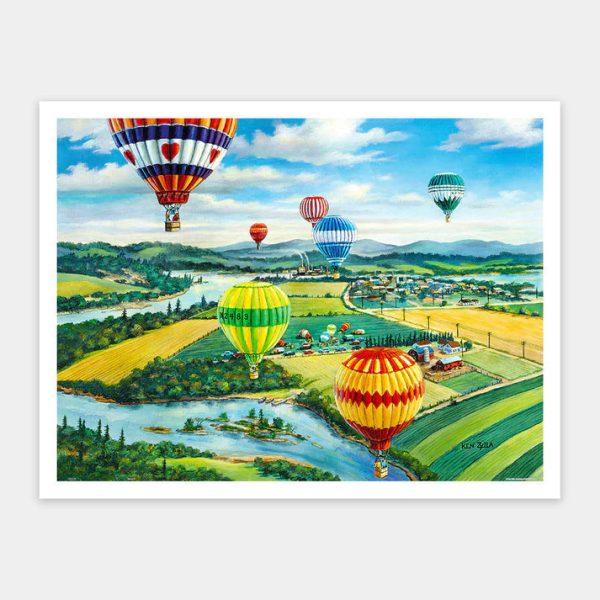 366pc Ballooners Rally Canvas Puzzle Hot on Sale