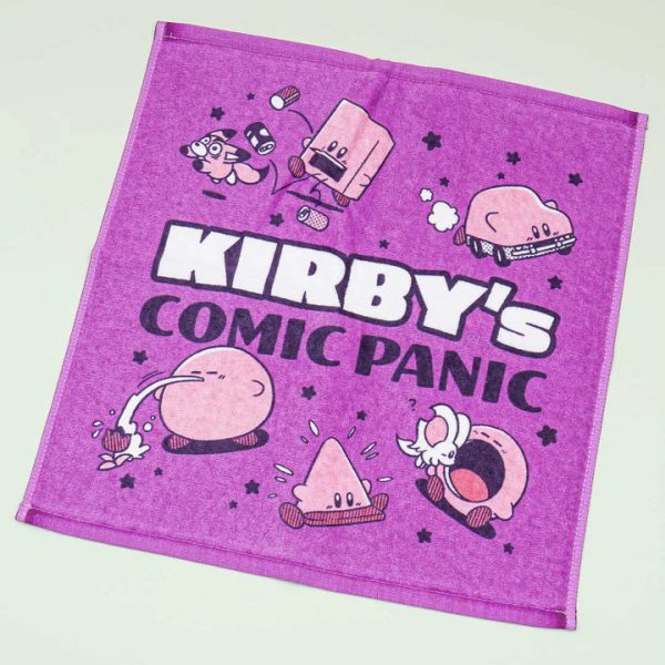 Kirby Comic Panic Hand Towel Fashion