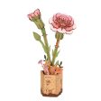 Wood Bloom Pink Carnation Sale