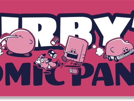 Kirby Comic Panic Face Towel Online now