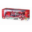 1 43 Ferrari Racing Hauler with One Car and Accessories on Sale