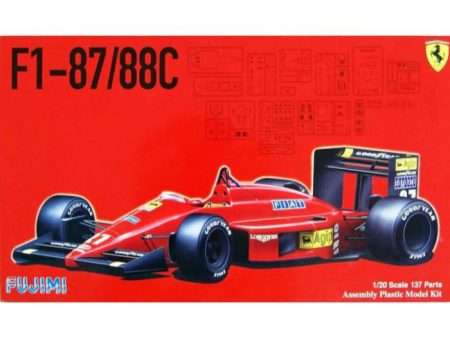 1 20 Ferrari F1-87 88C (GP-6) Plastic Model Kit Online now