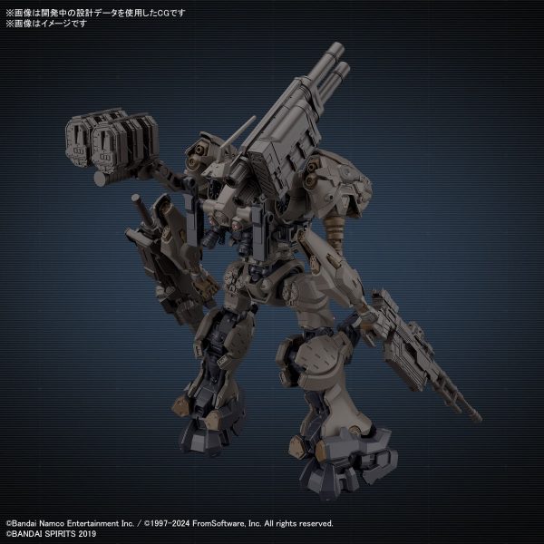 30MM Armored Core Vi Fires Of Rubicon Rad CC-2000 Orbiter Nightfall Hot on Sale