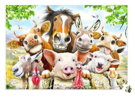 368pc Showpiece XS Farm Selfie Puzzle For Cheap