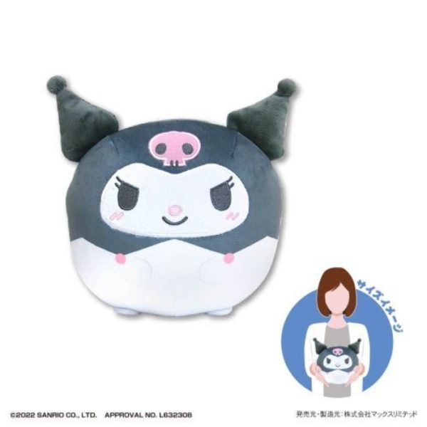 Sanrio Characters Fuwa Kororin M Size - Kuromi Supply