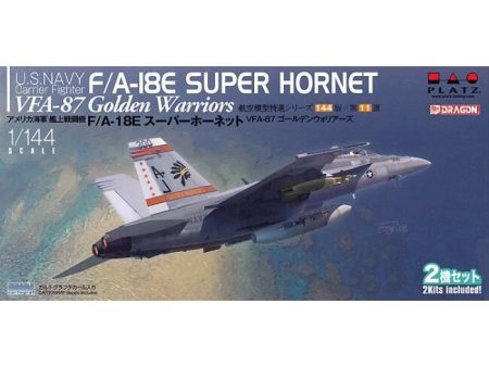 1 144 U.S. Navy F A-18E Super Hornet  Golden Warriors  (Single-Seat) (2 Kits in One Box) Supply